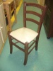 židle mořená čalouněná T16